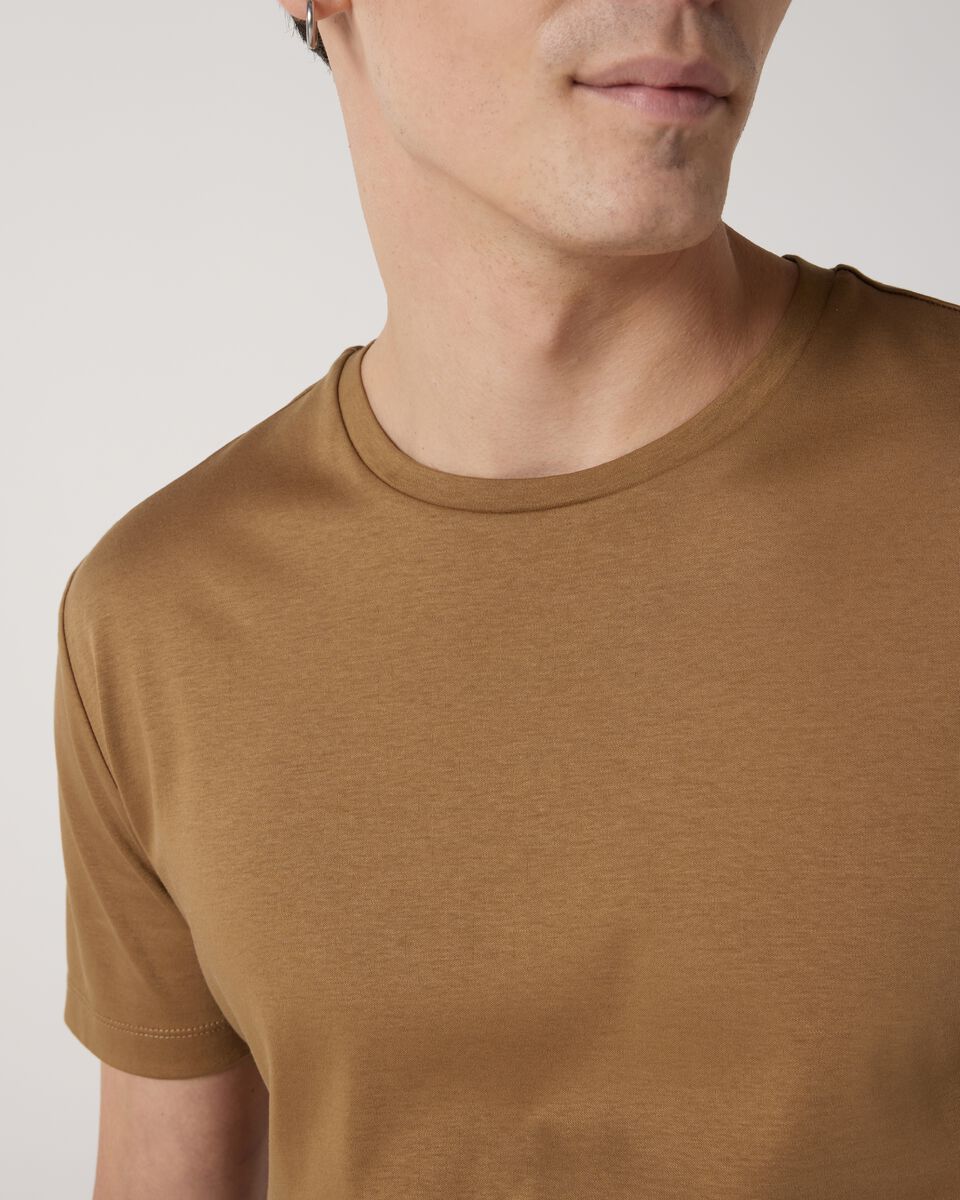 Slim Travel Tee, Tan, hi-res